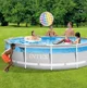 Piscina INTEX Prism Frame Clearview 427x107cm, 12706L, cadru metalic foto