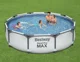 Piscina Bestway STEEL PRO MAX 396х122 cm, 12690 L, cadru metalic foto