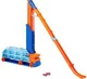 Set de joaca Hot Wheels City, Transportator masini si pista de lansare foto