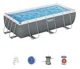Каркасный бассейн Bestway Power Steel 404×201×100 см, 6478 л, металлический каркас foto