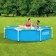 Piscina INTEX Metal Frame, 244x51cm, 1828L, cadru metalic foto