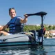 Электромотор INTEX 12V мощностью 420 W для надувных лодок foto