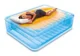 Pat gonflabil INTEX Velur Deluxe, cu pompa incorporata 220V, 152x203x46 cm foto