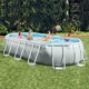 Piscina INTEX PRISM FRAME OVAL 503x274x122сm, 13365L, cadru metalic foto