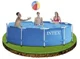 Piscina INTEX METAL FRAME 305x76 cm, 4485 L, cadru metalic foto