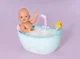 Papusa Baby Born Bebelus Lena cu hainute roz, 36 cm foto