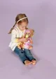 Papusa Baby Born Bebelus Lena cu hainute roz, 36 cm foto