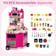 Игровой набор Essa Toys Детская кухня Маленькая хозяйка, 113 элементов foto