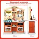 Игровой набор Essa Toys Кухня для детей, 77 эл. foto