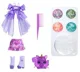 Set de joaca cu papusa Rainbow High Violet Willow, cu accesorii foto