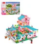 Set de constructie SLUBAN Vila in stil chinezesc 2, 959 el. foto