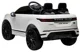 Masinuta electrica Kids car RANGE ROVER EVOQUE, motor 35Wx2, roti EVA, Alb foto