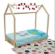 Pat pentru copii U-grow in forma de casa, 140 х 70 cm foto