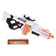 Arma de jucarie electrica Fast Pioneer cu cilindru rotativ si gloante din spuma, 48 proiectile foto