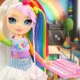 Papusa Rainbow High Amaya Raine, 23 cm foto