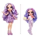 Papusa Rainbow High Junior PJ Party, Violet Willow, 23 cm foto