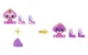 Set de joaca Rainbow High Violet Willow, 28 cm foto