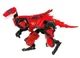 Игровой набор Dinoster Лючио с трансформирующимся динозавром и фигуркой foto