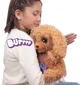 Jucarie de plus interactiva Baby Paws Catelus cu sunete si suzeta in gentuta, 29 cm foto