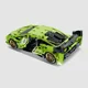 Set de constructie cu inertie iM.Master Mechanical Master Supercar verde, 457 el. foto