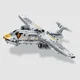 Set de constructie iM.Master Mechanical Master Avion Militar, 329 el. foto
