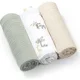 Набор муслиновых пелёнок BabyOno Mint, 3 шт. foto