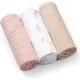 Набор муслиновых пелёнок BabyOno Pink, 3 шт. foto