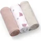 Набор муслиновых пелёнок BabyOno Purple, 3 шт. foto