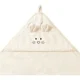Бамбуковое банное полотенце с капюшоном BabyOno Ecru, 100x100 см foto