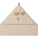 Бамбуковое банное полотенце с капюшоном BabyOno Brown, 100x100 см foto