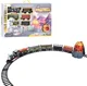 Set de joaca Xiong Xian Tren Vulcan cu cale ferata, 5 vagoane, sunete, lumini si efecte foto