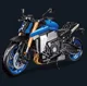 Set de constructie Jie Star Motocicleta albastra, 2046 el. foto