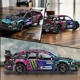Set de constructie Jie Star Masina cu telecomanda 1:8, Racing multicolora, 2978 el. foto
