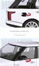 Macheta auto Range Rover din metal cu sunete si lumini, 1:18 foto