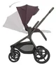 Carucior 2 in 1 KikkaBoo Goya Platinum Merlot foto