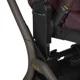 Carucior 2 in 1 KikkaBoo Goya Platinum Merlot foto