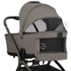 Carucior 2 in 1 KikkaBoo Goya Platinum Mocca foto