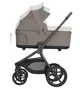 Carucior 2 in 1 KikkaBoo Goya Platinum Mocca foto