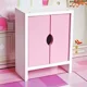 Casuta pentru papusi, din lemn, cu 3 etaje si 8 accesorii mobilier foto