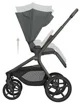 Carucior 2 in 1 KikkaBoo Goya Platinum Olive foto