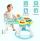 Scaun cu masuta si activitati 3 in 1 pentru bebelus, Verde foto