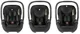 Автолюлька KikkaBoo i-Class Goya i-Size Black, 40-87 см foto