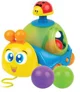Игрушка Winfun Улитка с колесами, звуками и шнурком для тяги foto