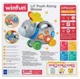 Обучающая игрушка на колёсах Winfun Олень со звуками и светом foto