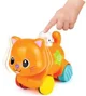 Интерактивная игрушка Winfun Котёнок, нажми и поедет, со звуками и светом foto