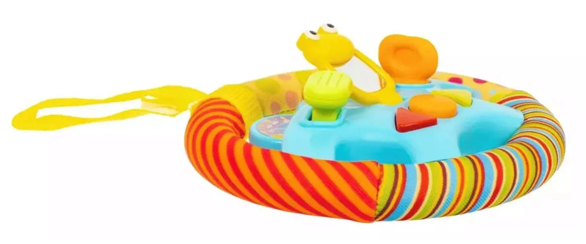 Интерактивная игрушка Winfun Руль для подвешивания, со звуками и светом foto