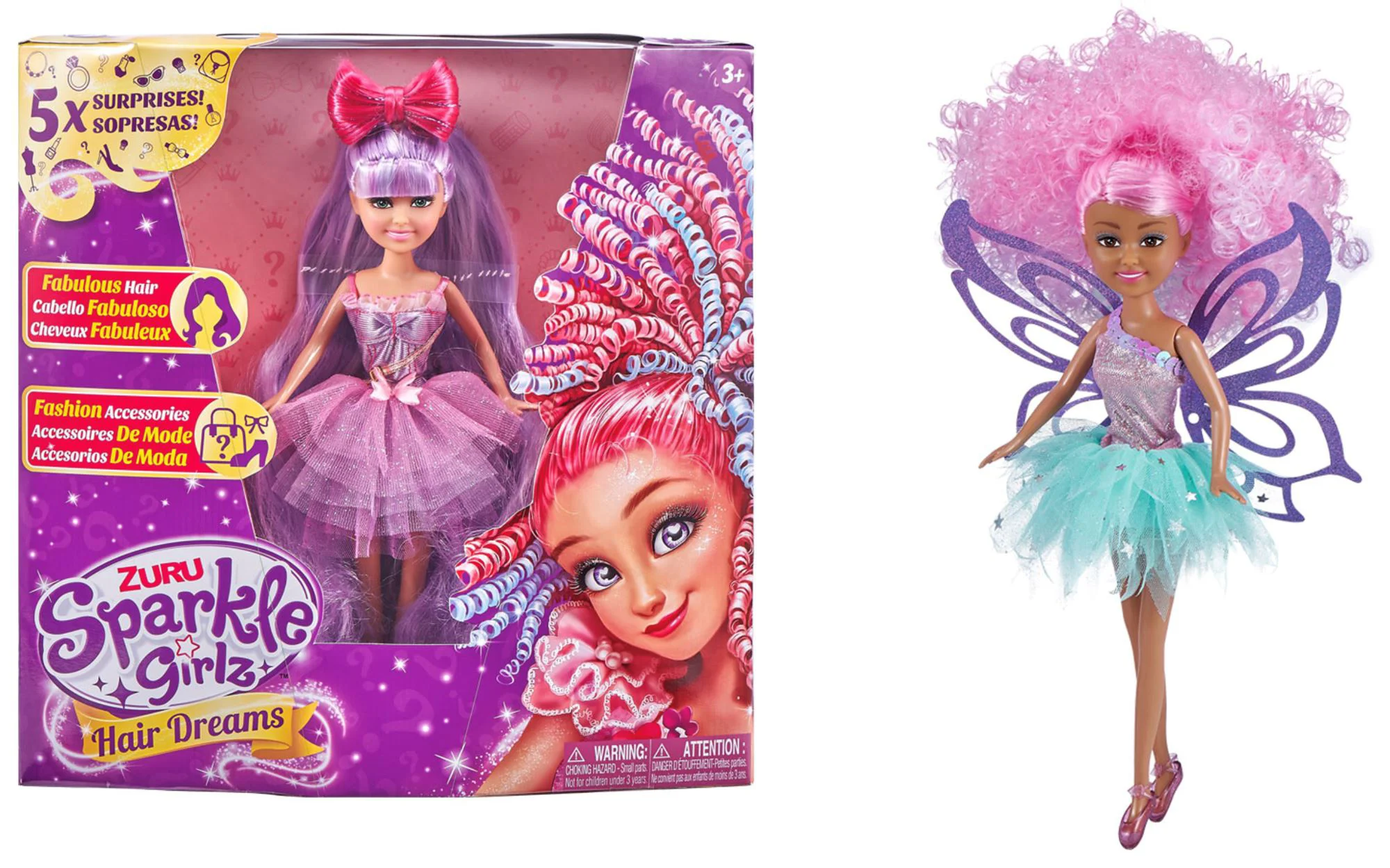 Papusa Zuru Sparkle Girlz Hair Dreams, in sortiment foto