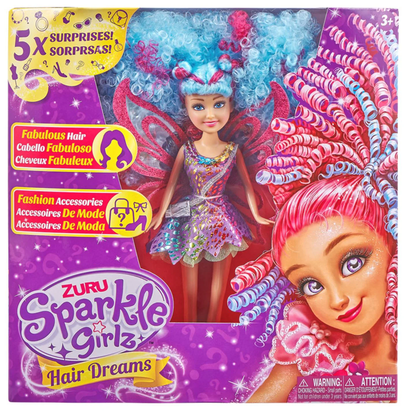 Papusa Zuru Sparkle Girlz Hair Dreams, in sortiment foto