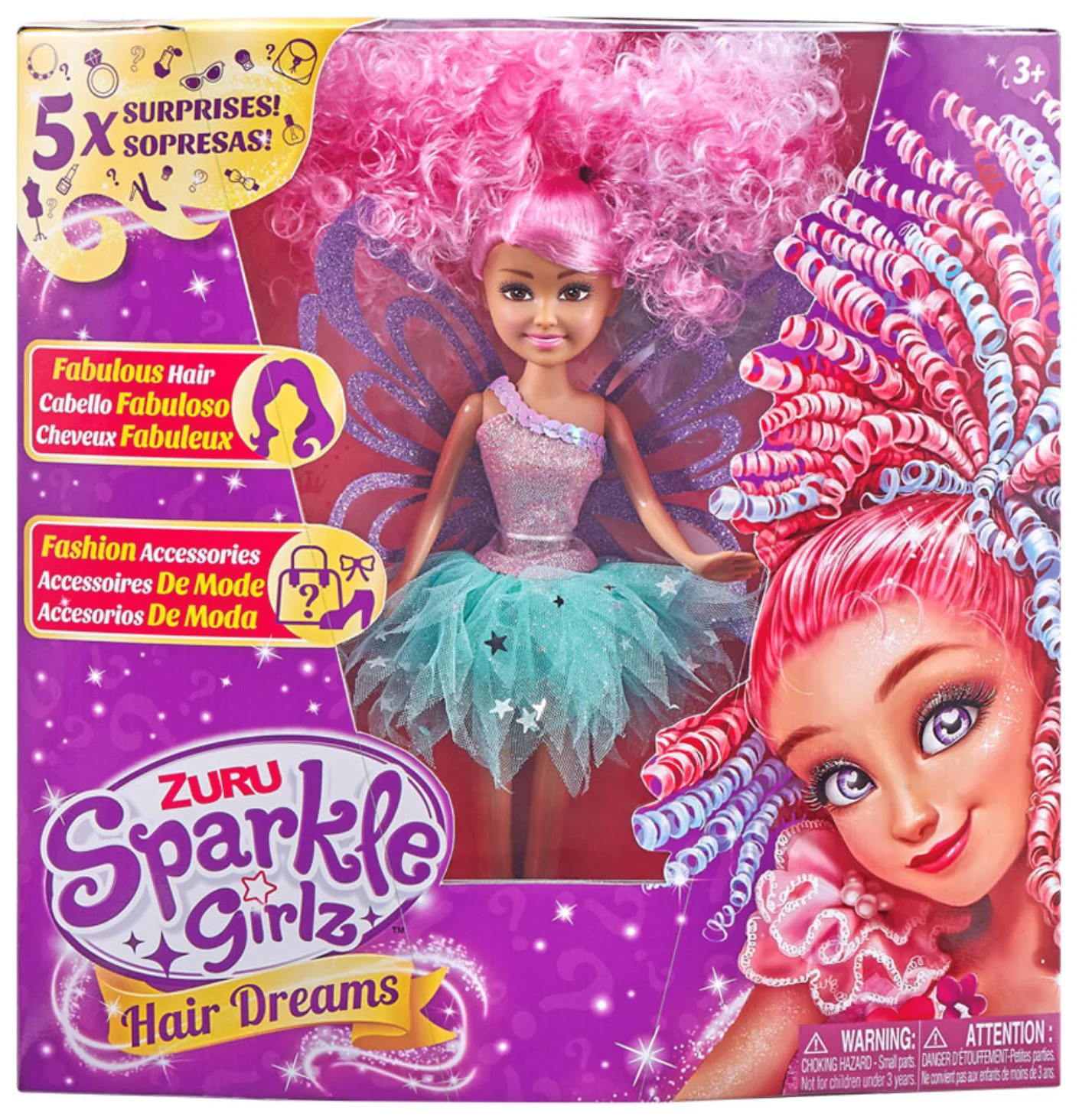 Papusa Zuru Sparkle Girlz Hair Dreams, in sortiment foto