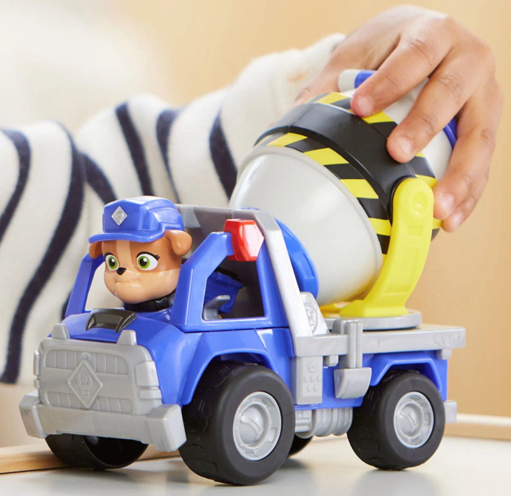 Игровой набор с фигуркой Spin Master Paw Patrol, Бетономешалка Микса foto
